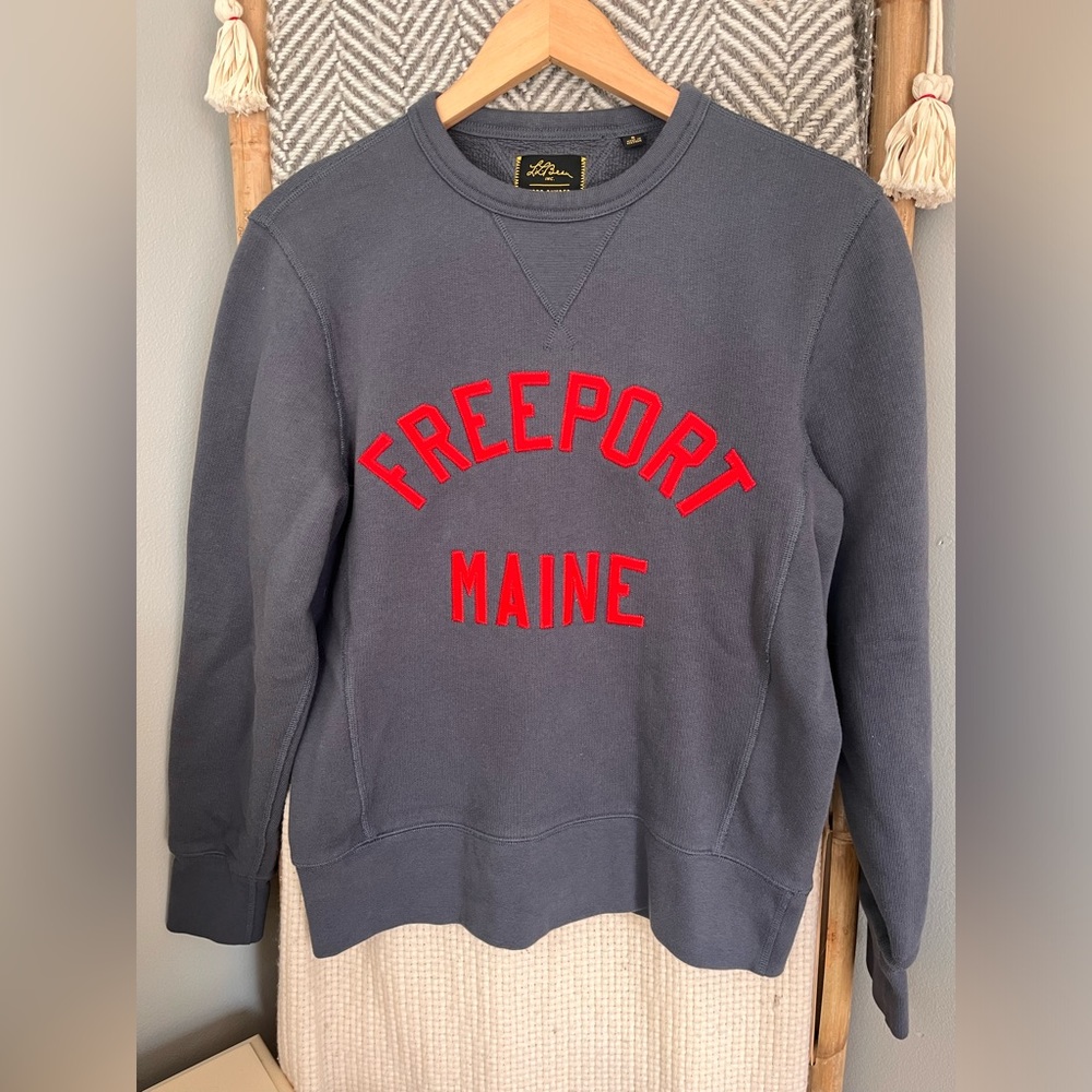 Men's L.L.Bean x Todd Snyder Sweatshirt, Crewneck size small